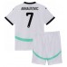 Maillot de foot L'Autriche Marko Arnautovic #7 Extérieur vêtements enfant Europe 2024 Manches Courtes (+ pantalon court)